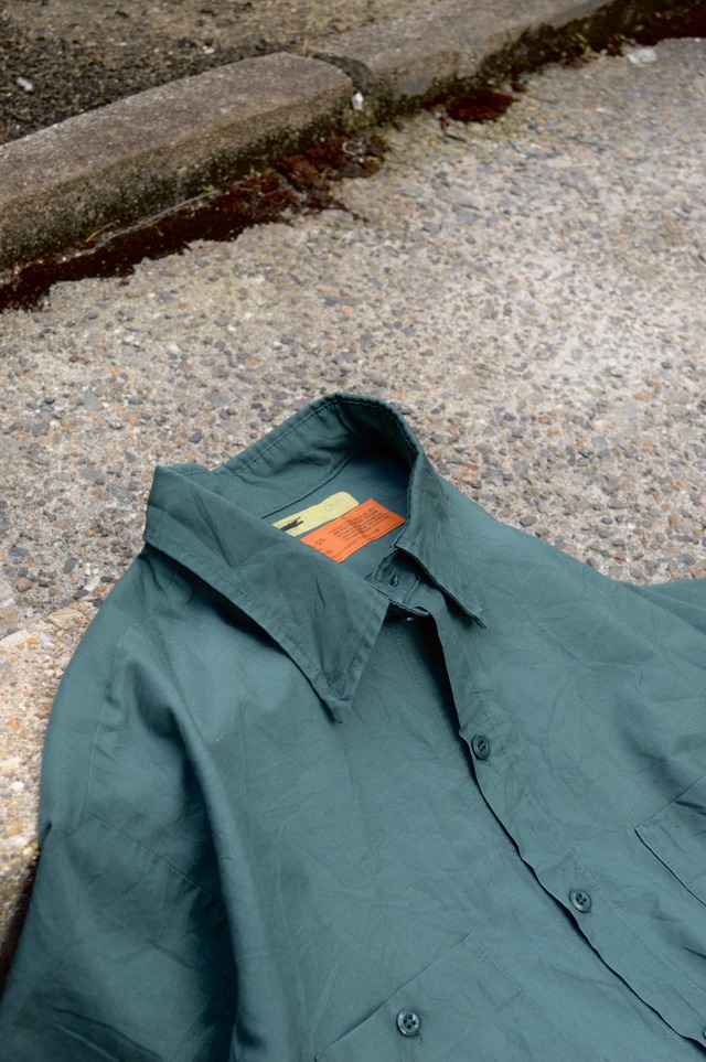 uni1st USA Factory wear 80s Vintage 65/35 Cloth Work Shirts ユニファースト USA製 軍供給 USファクトリーブランド