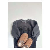 【取寄】minirobe ポポタンジャクスウェット｜冬服｜韓国子供服
