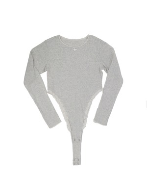 MORE HEALTHY BODYSUIT -GRAY-