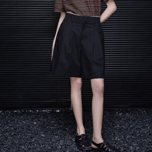 ツータックハーフパンツ ・21332