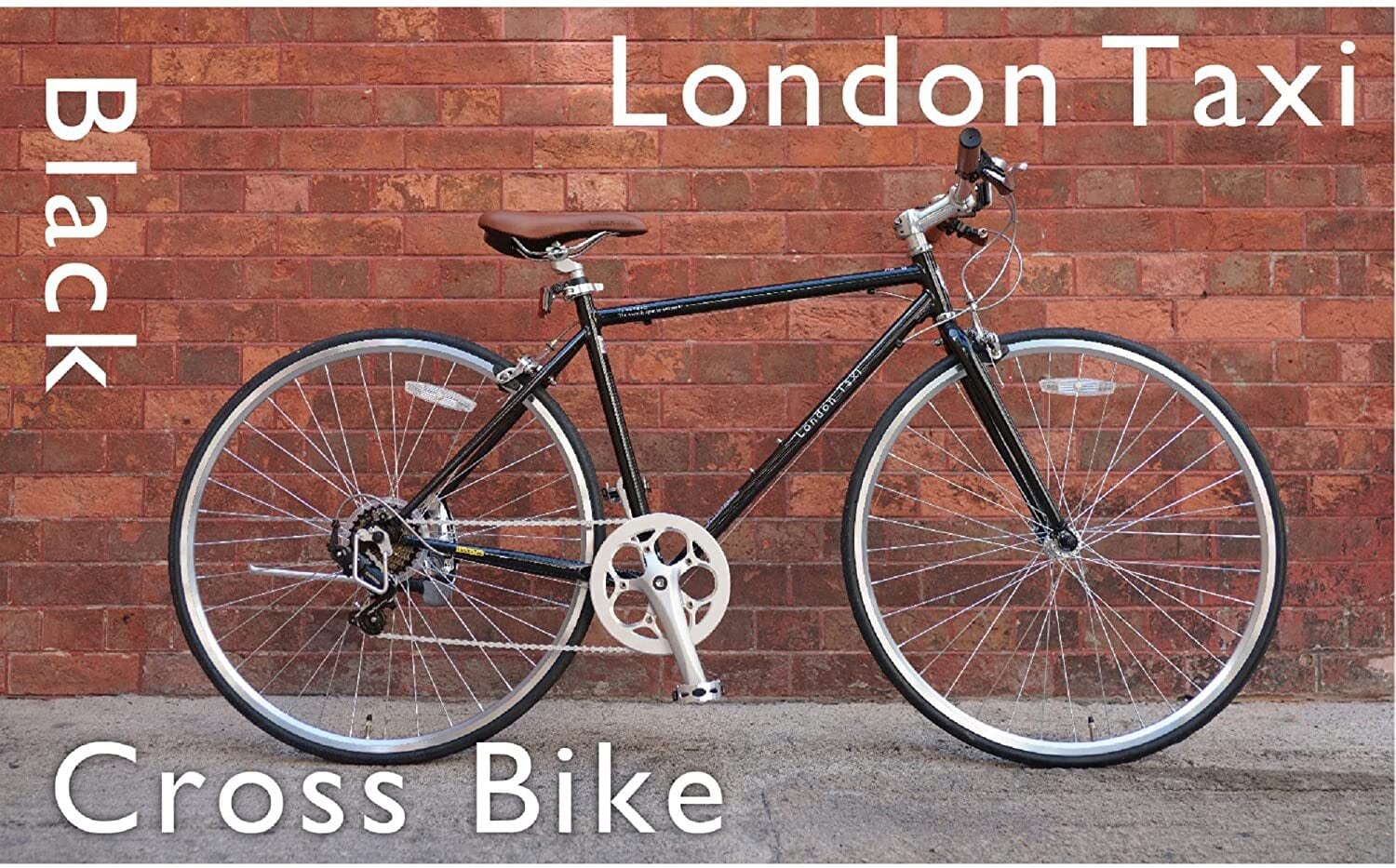 クロスバイク 7段変速 スタンド付 通勤 通学 初心者 London Taxi  