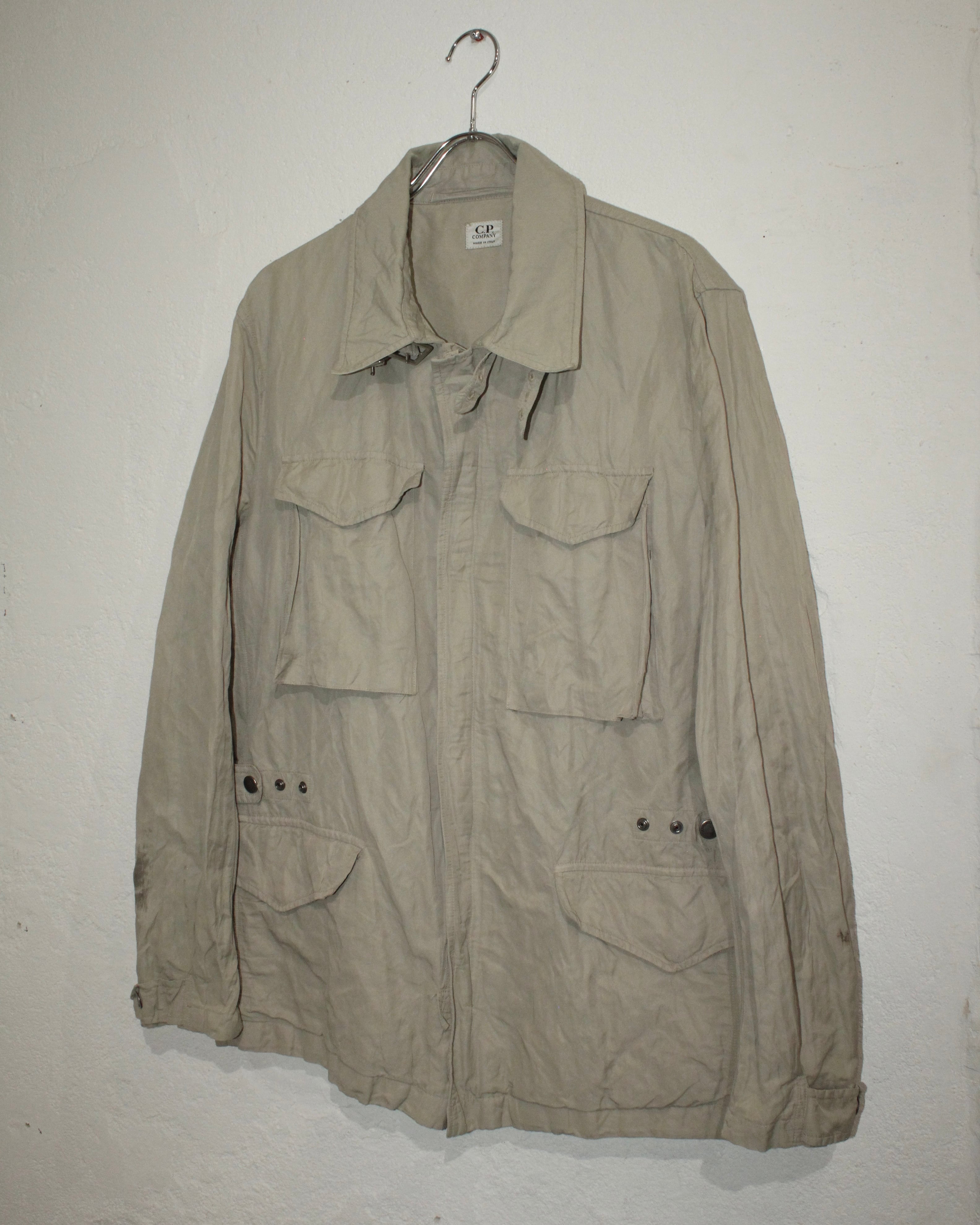 2005SS C.P.COMPANY Wrinkled Zip-up Jacket ITALY製