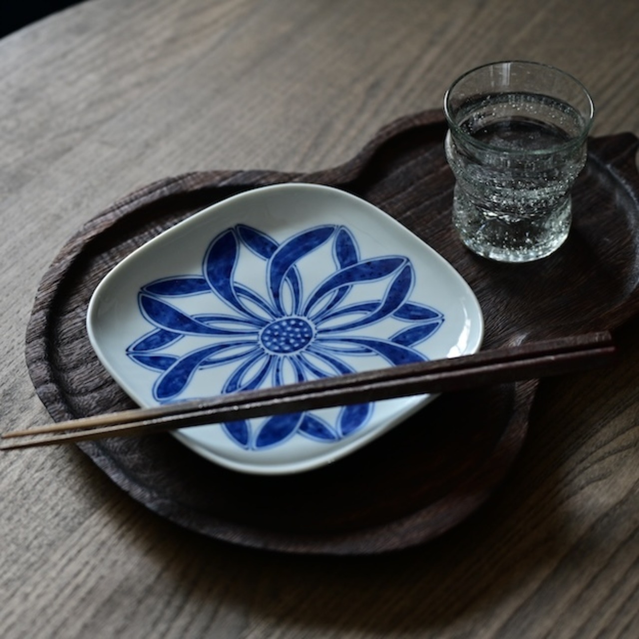 岩本清商店 ひょうたん盆 / Iwamoto Kiyoshi Shoten Gourd-Shaped Tray 2111000000216