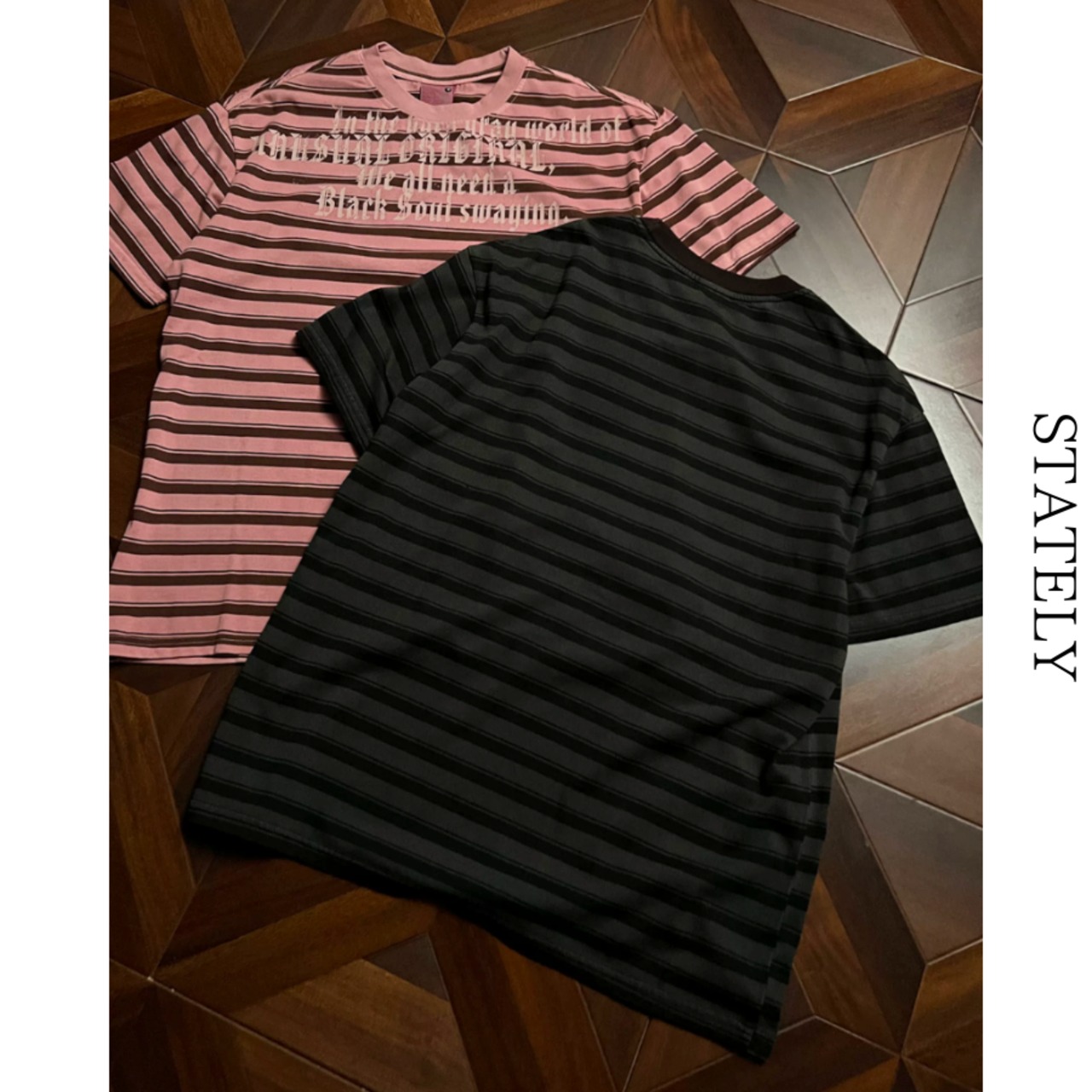 Bold Border Tee/2color_T225・画像8