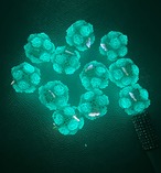 [１個]蓄光✨エレガントローズ蝶々ビーズ[B010]