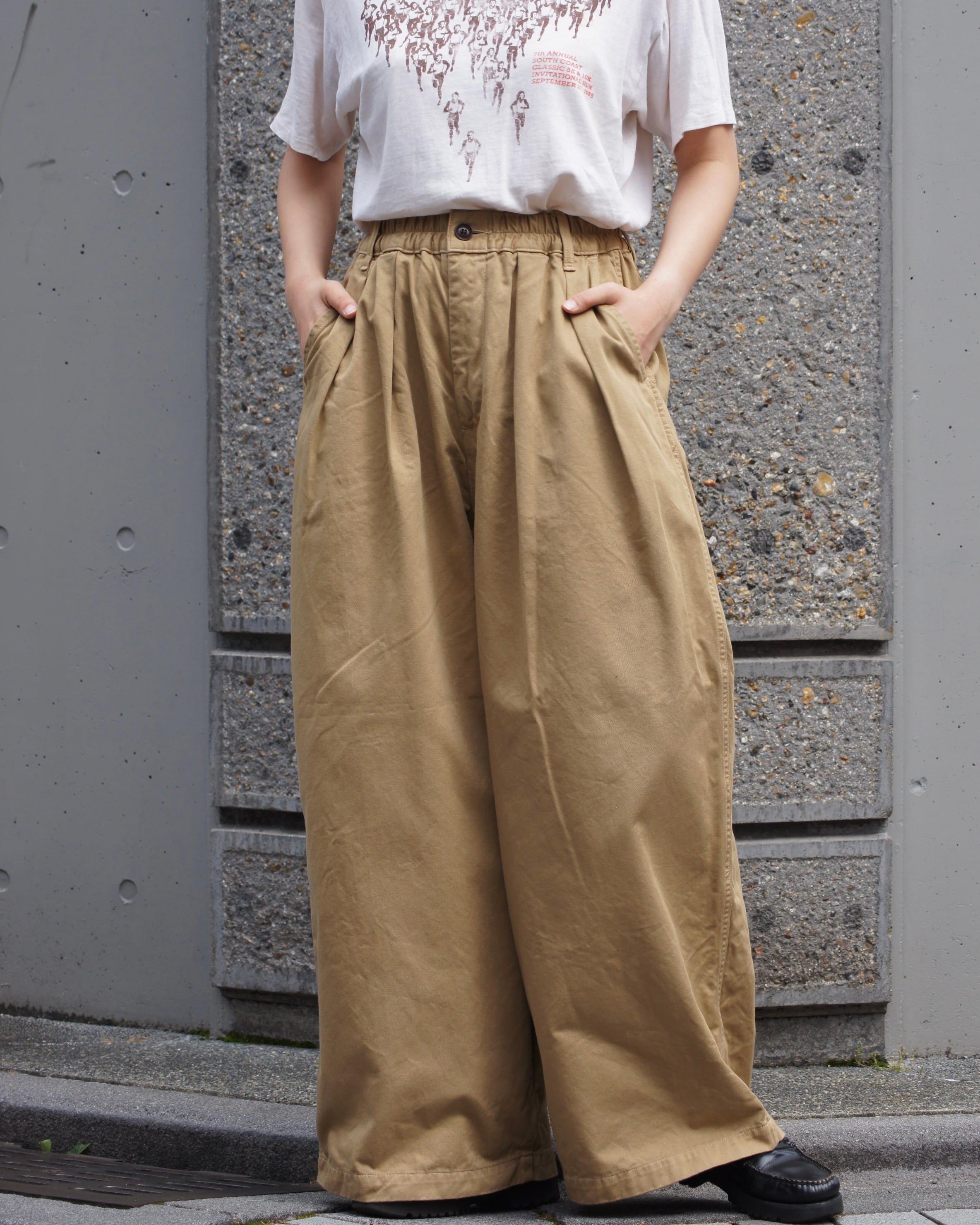 HARVESTY】CIRCUS BAGGY PANTS (4色展開) / ハーベスティサーカス