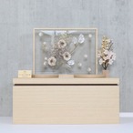 ピーカブーひな人形 ベルズキッスシリーズ 収納飾り 【すずめ】 ひな人形｜雛人形｜桜｜和モダン｜フラワー屏風 thumbnail 16