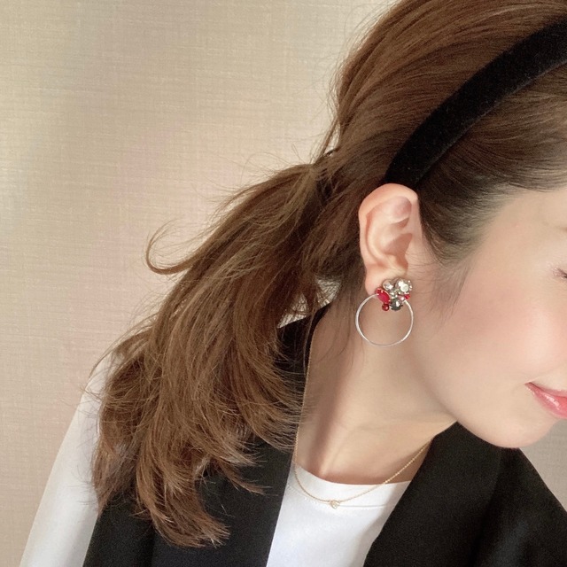 ボルドービジュのフープ