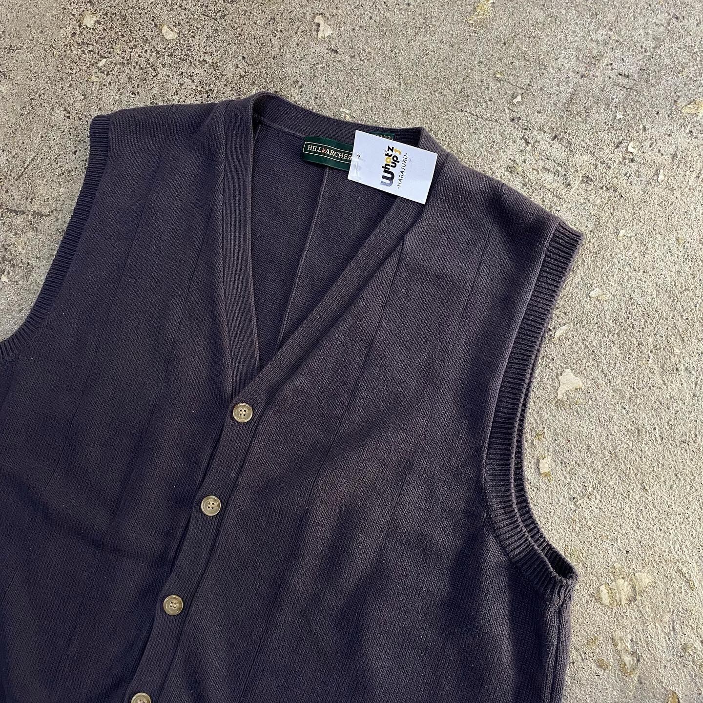 XXL!! old HILL&ARCHER knit vest What’z up
