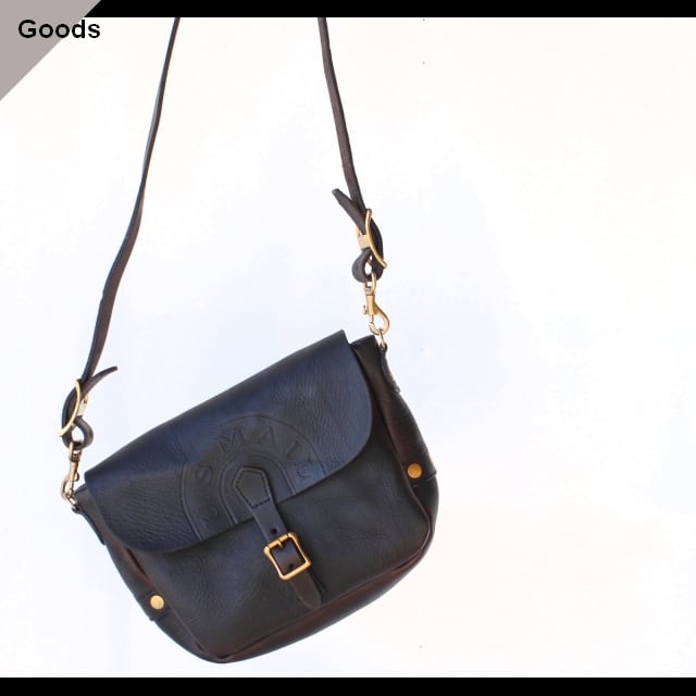 バッグ vasco POSTMAN SHOULDER BAG REGULAR vasco Leather Postman Shoulder Bag - SMALL - VS-249L （BLACK） | C