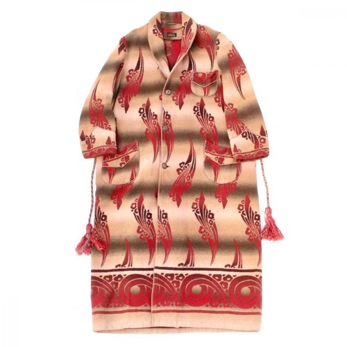 Vintage Beacon Ombre Cotton Blanket Gown [Beacon Ombre] [1940s-] Native Pattern