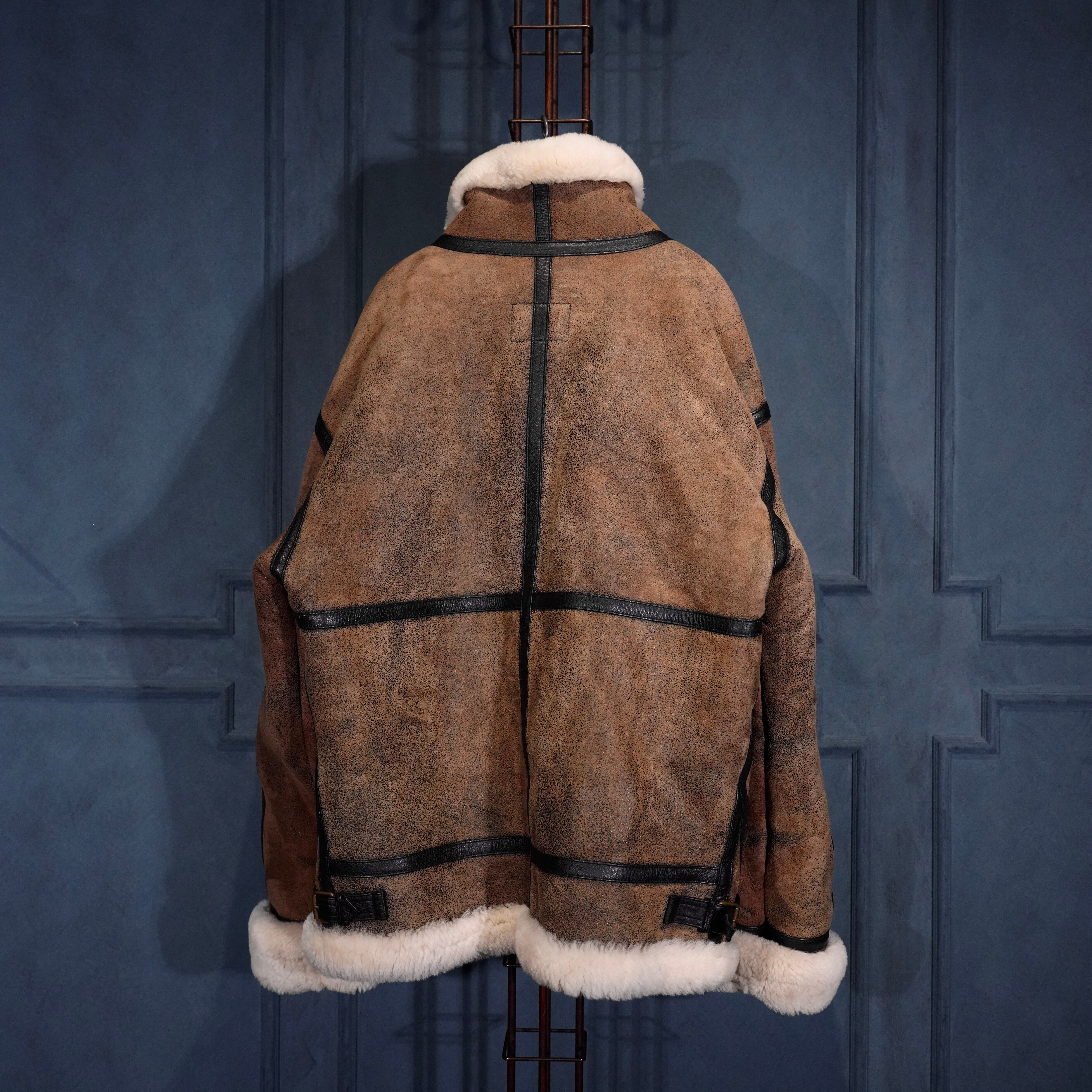 USA VINTAGE B-3 LEATHER FLIGHT JACKET/アメリカ古着B3レザーフライト