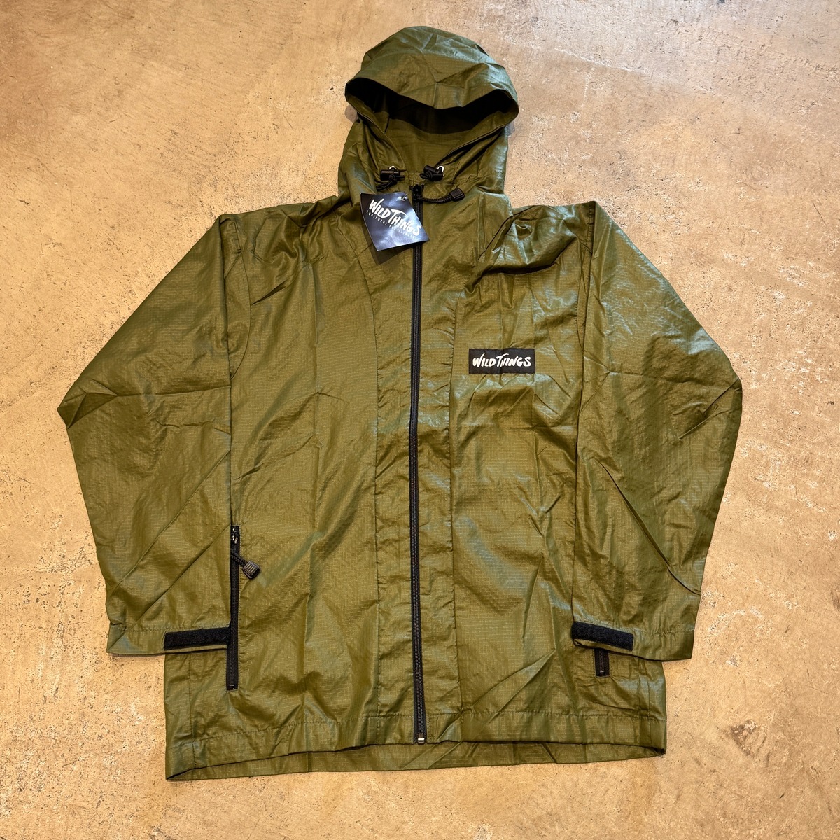 ⓃWILD THINGS WIND SHIRT HOODIE JACKET DEAD STOCK | safarionline