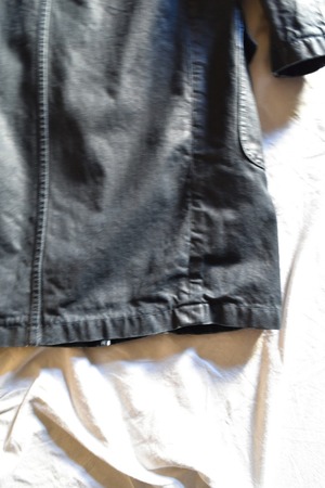 "DRIES VAN NOTEN" Denim coated coat