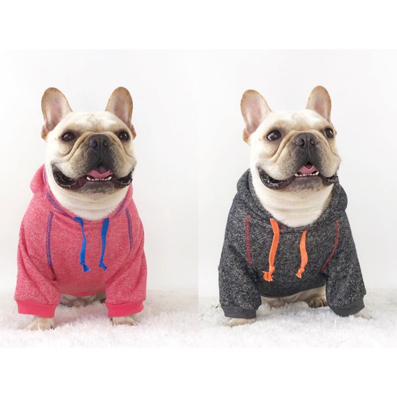 送料無料 Km047tsフレブル タンクトップ フード付き フレンチブルドック パク 犬服 ドックウェア Dearkm フレンチブルドック孔明