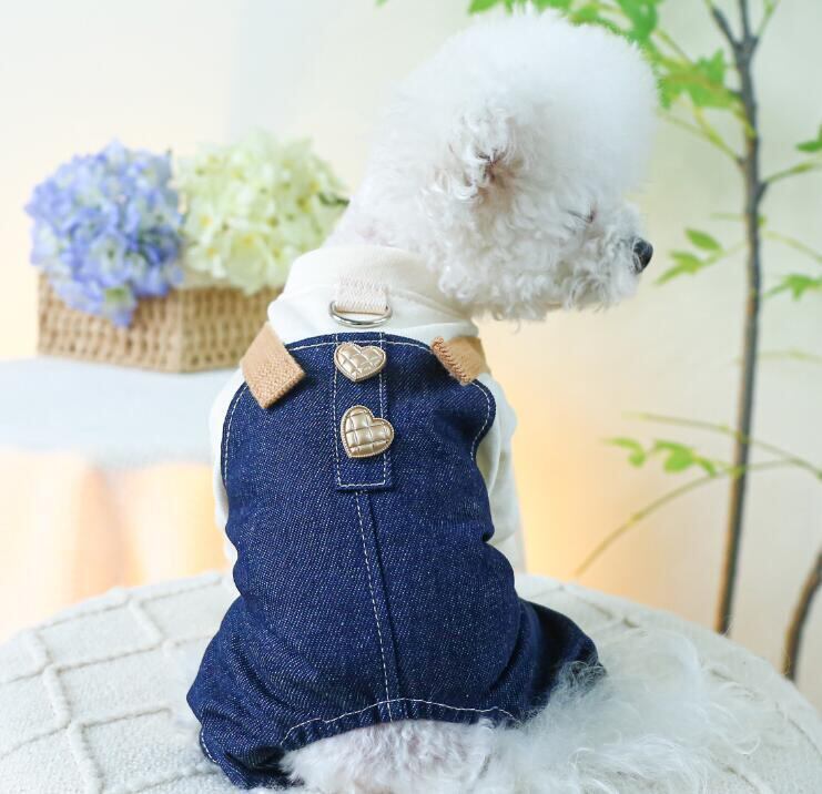 おすすめ☞【予約】№2101541 ジーンズ重ね着風ロンパース