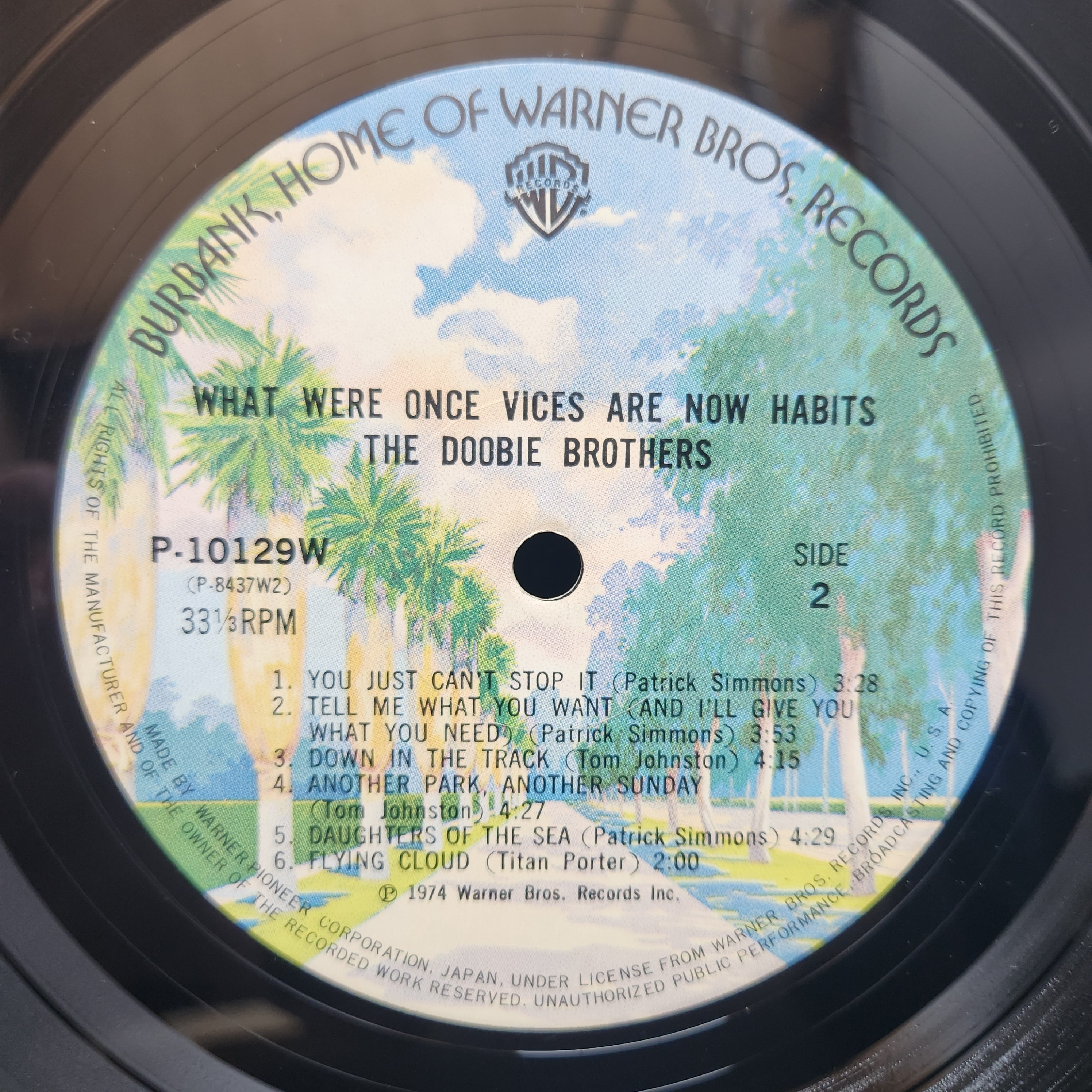 The Doobie Brothers / What Were Once Vices Are Now Habits [P-10129W] - 画像5