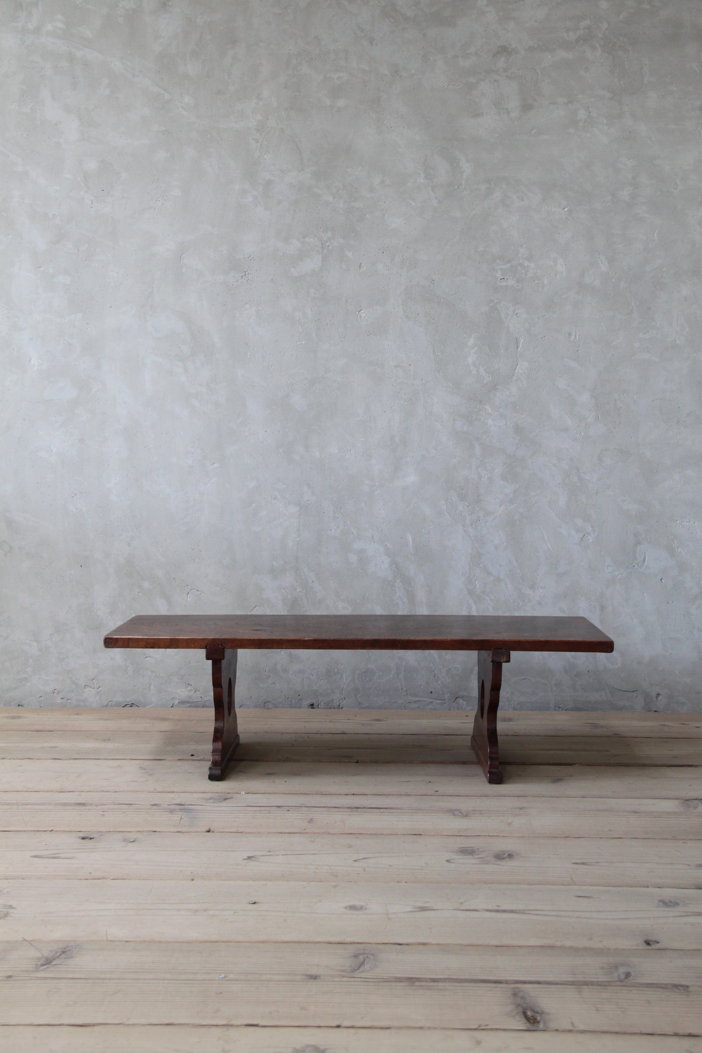 欅材の文机 古家具/古道具/アンティーク/机/テーブル/文机/ロー