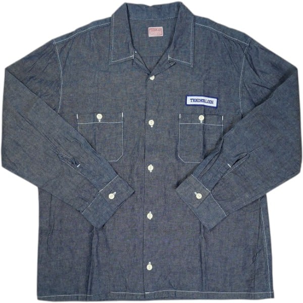 Size【L】 TENDERLOIN テンダーロイン T-CHAMBRAY SHT L/S 長袖シャツ
