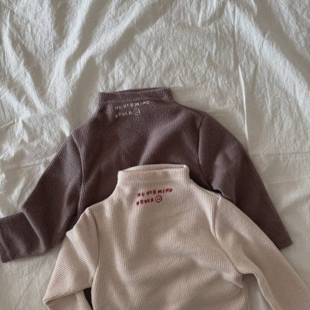 〚予約〛Milky half neck <kids>