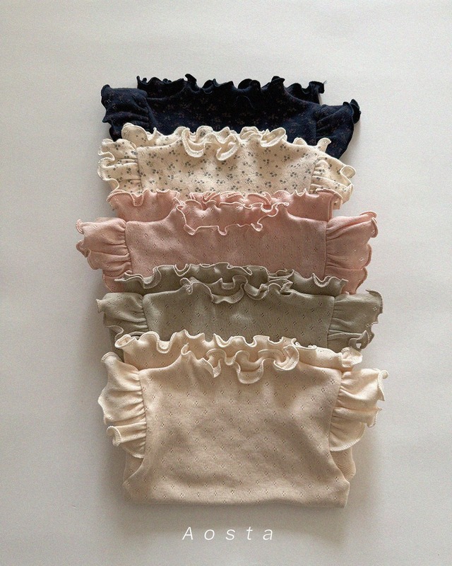 [即納M/L]≪Aosta≫Angel Frill T ivory 33