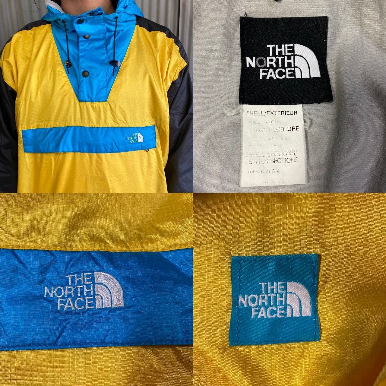 90年代 ザノースフェイス THE NORTH FACE アノラックパーカー メンズL ヴィンテージ /eaa115558