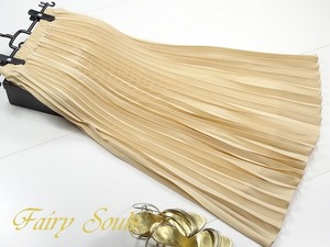 ★送料無料★フリ－☆シフォンロングプリ－ツスカ－ト(SKN9436)