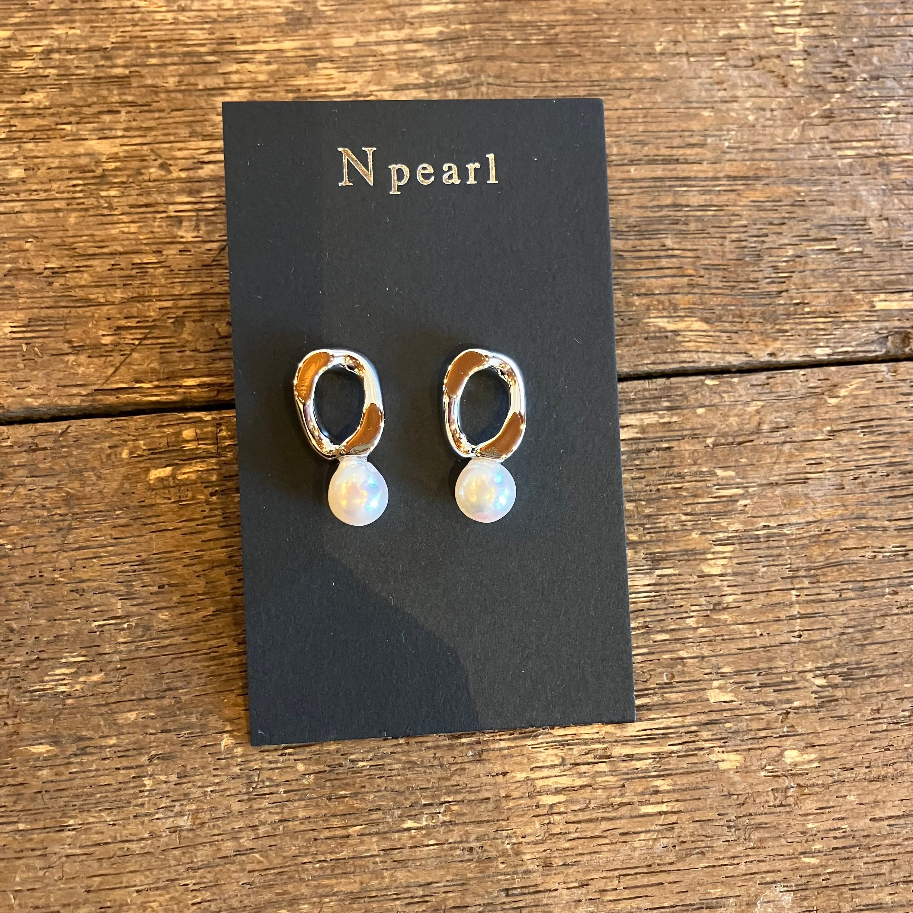 愛媛宇和島産 本真珠 パールピアス N pearl