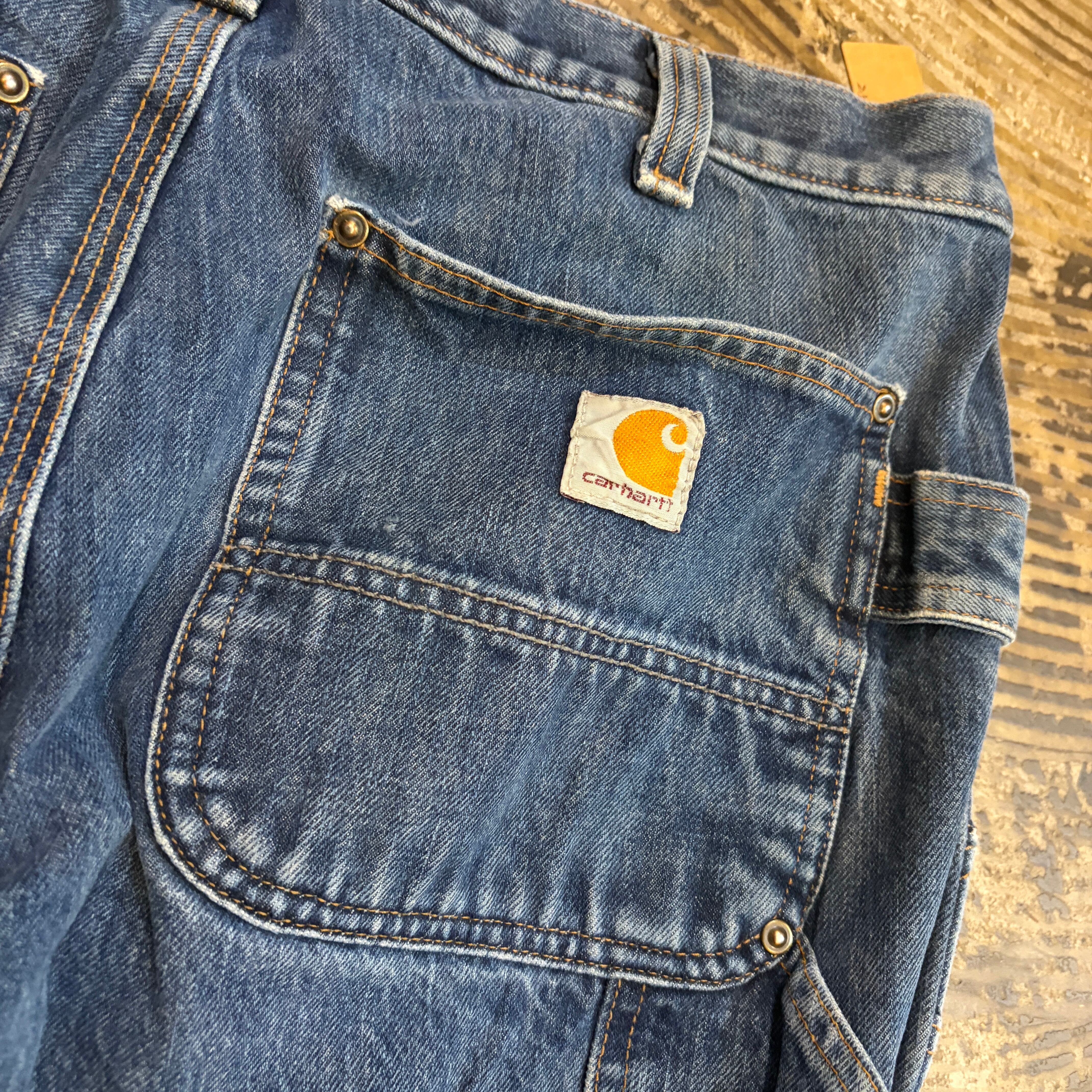 Carhartt ダブルニー ペインター デニムW30xL30 USED CARHARTT カーハート DENIM DOUBLEKNEE ダブルニー PAINTERPANTS