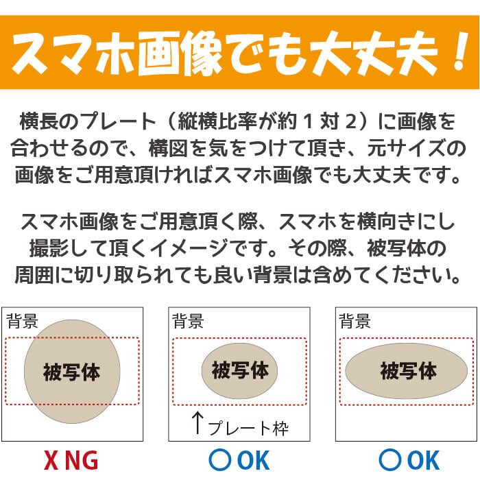 全面プリント（ナンバープレート型）日本語もOK ※拡大画像は