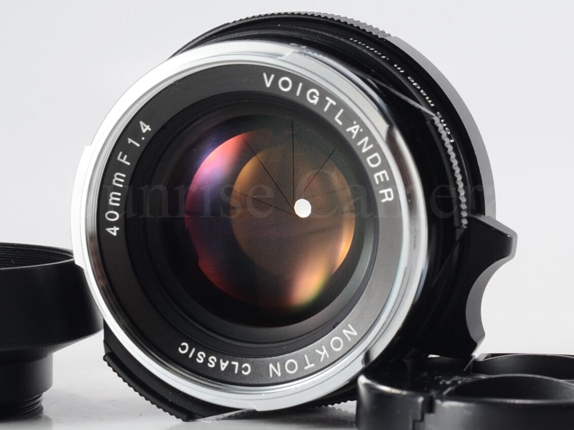 Voigtlander NOKTON Classic 40mm F1.4 VM フォクトレンダー（23646
