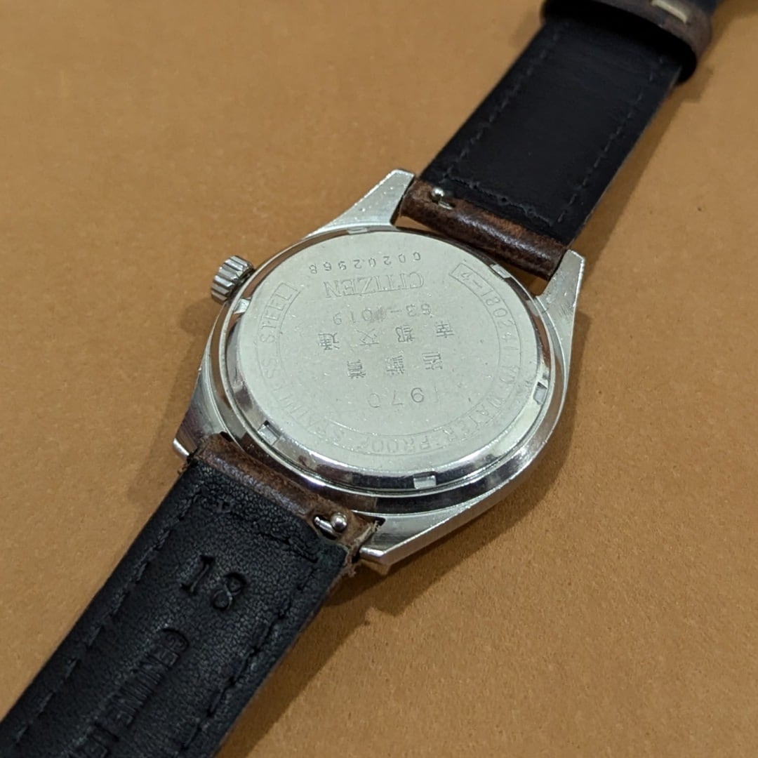 稼働品 Citizen Homer Date 17石 手巻き腕時計 【公式通販】