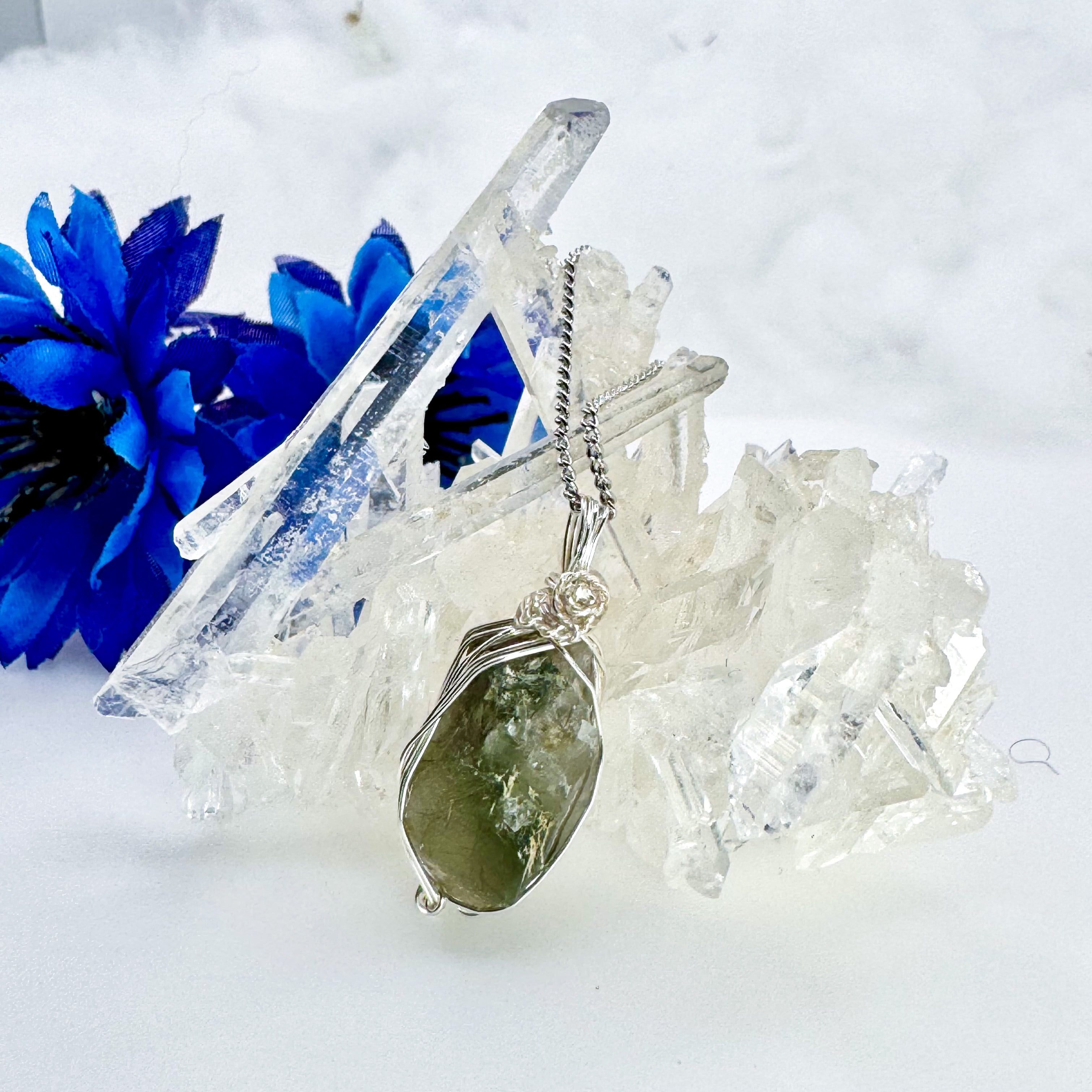 高千穂水晶ネックレス | sunday shop〜宮崎水晶アクセサリー〜