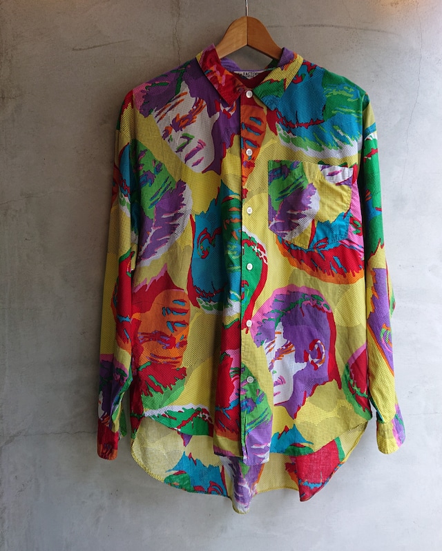 1980s K-FACTORY BY NOBUO IKEDA  JFK DESIGN SHIRTS