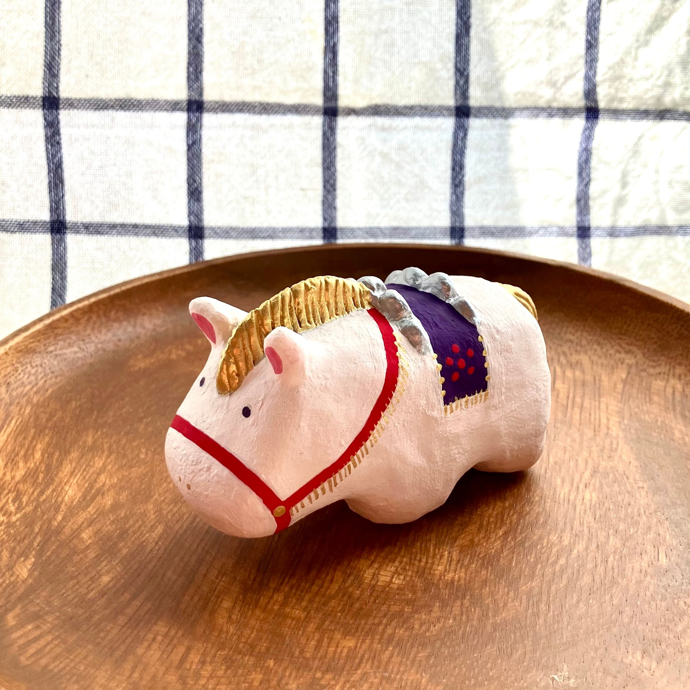 干支・お馬ちゃん張り子B・小サイズ | シッポ堂