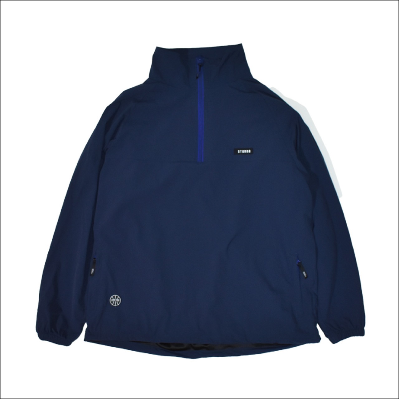 NY half zip Jacket：カレッジネイビー
