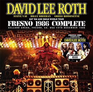 NEW DAVID LEE ROTH FRESNO 1986 COMPLETE 2CDR+1DVDR Free Shipping