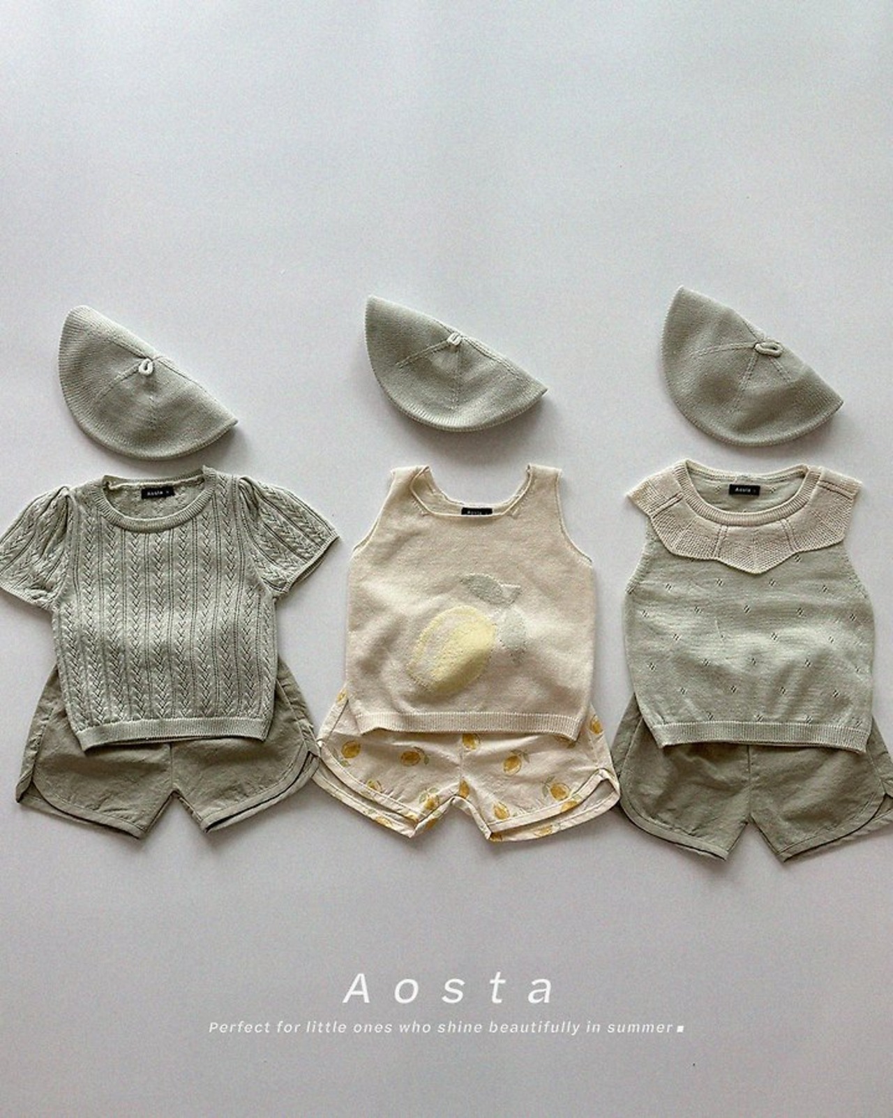 [Aosta] beret / [아오스타] 니트베레모
