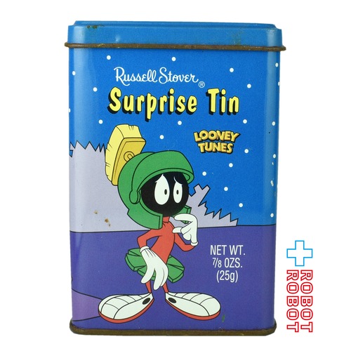 ルーニー・テューンズ マービン・ザ・マーシャン 空き缶 (ラッセルストバー社) 1998 シールのみ付属
