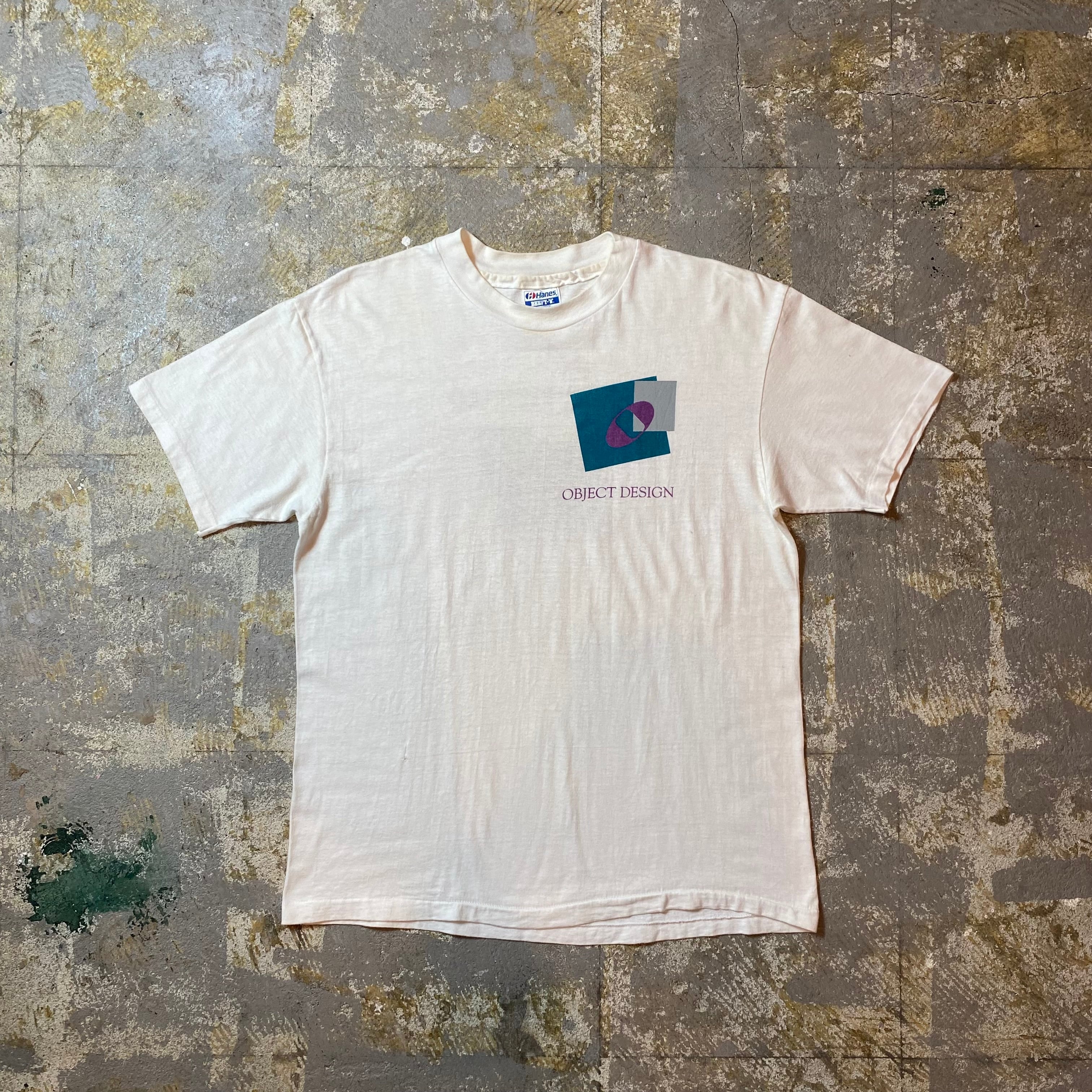 80s90s Hanes ヘインズ tシャツ USA製 L バックプリント | 東京準備室