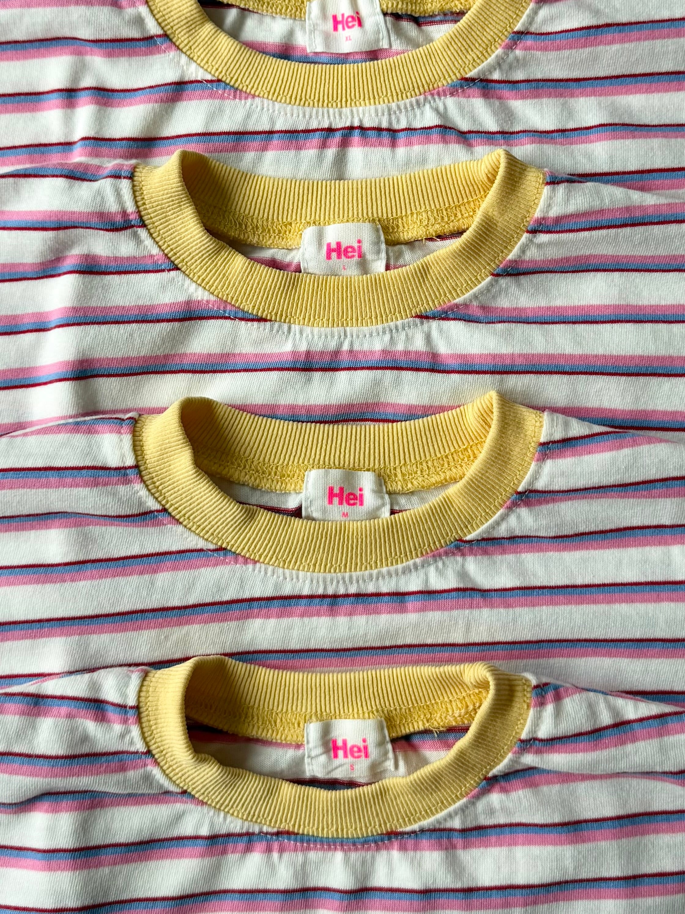 カラフルボーダー ロンT（90〜130cm）4338