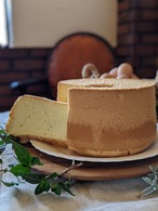 美味しい卵のシフォンケーキ　アーモンド