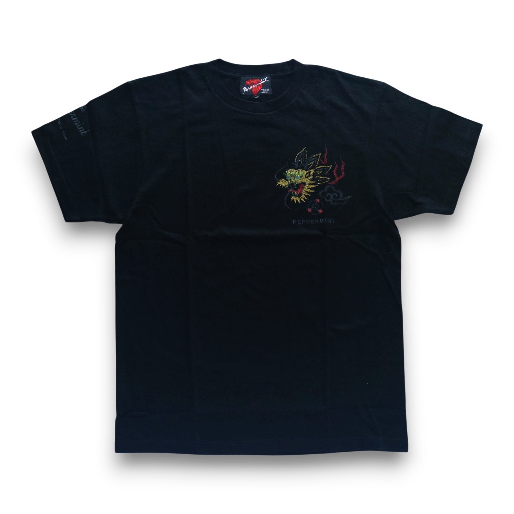 スカTEE（龍） RSN-4127 TOKYO PEPPERMINT ロカビリーファッション