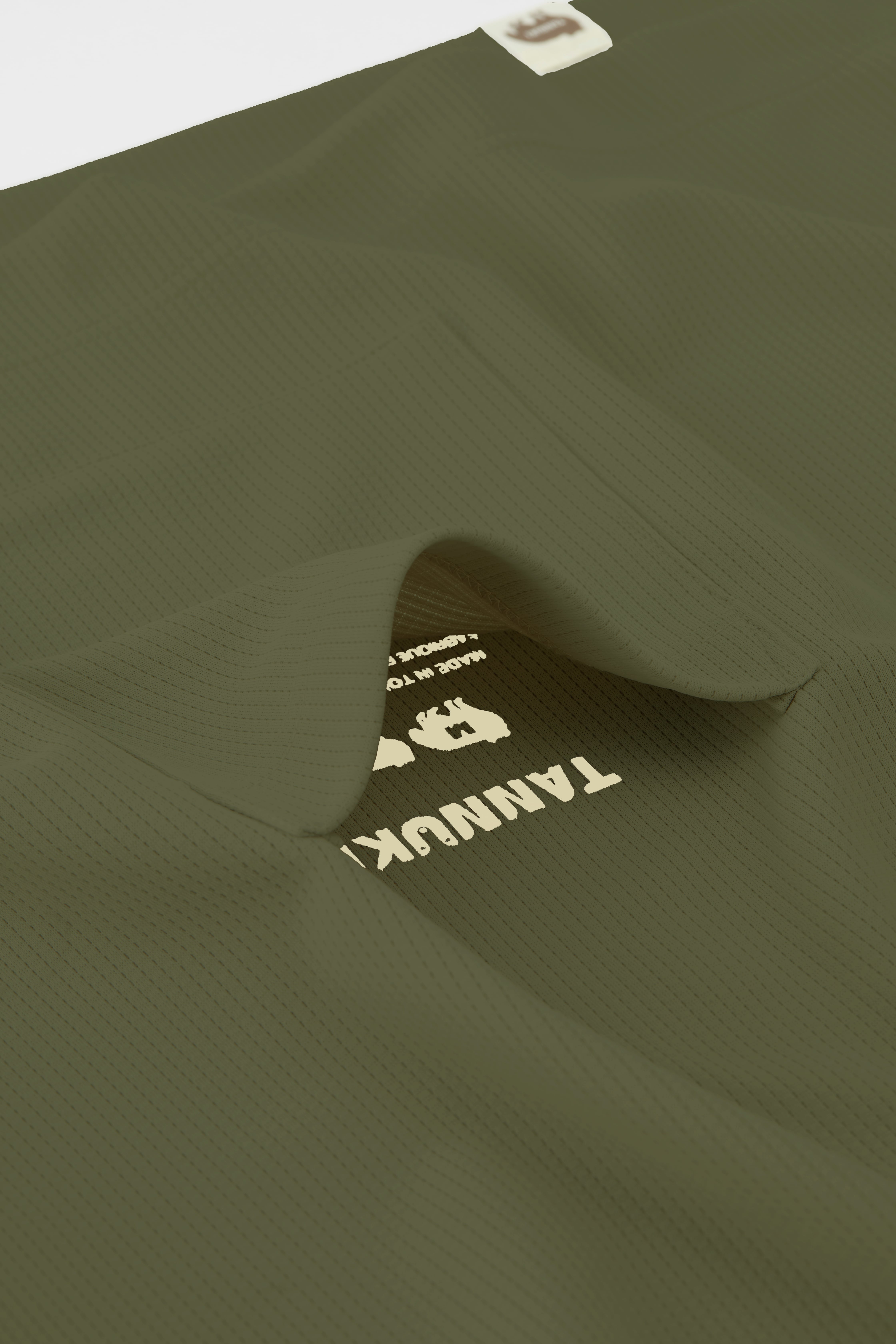 Waffle TRC BigT : Color Dry Olive | TANNUKI Running Wear Shop