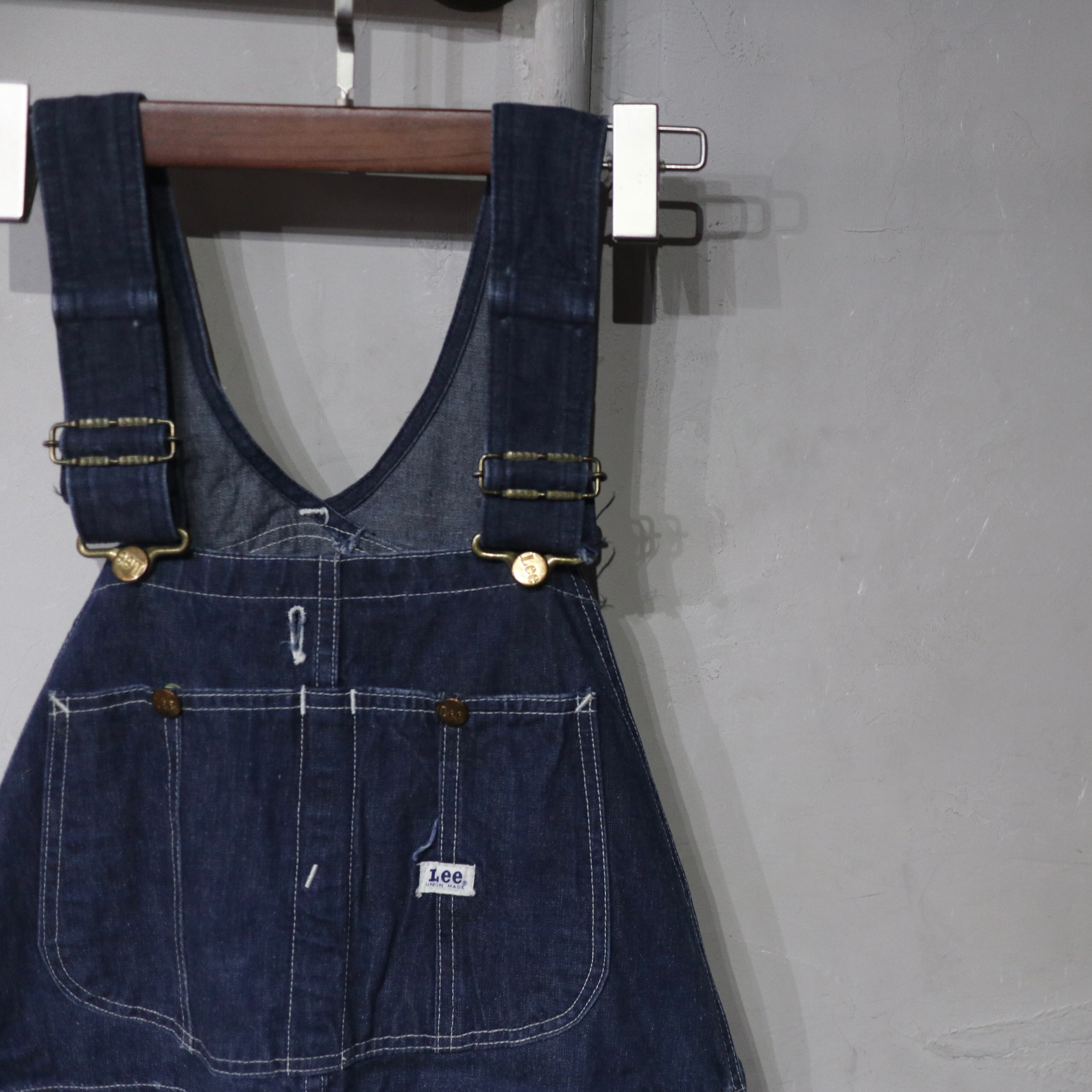 ヴィンテージ vtg 60~70's Lee JELTデニム オーバーオール 古着