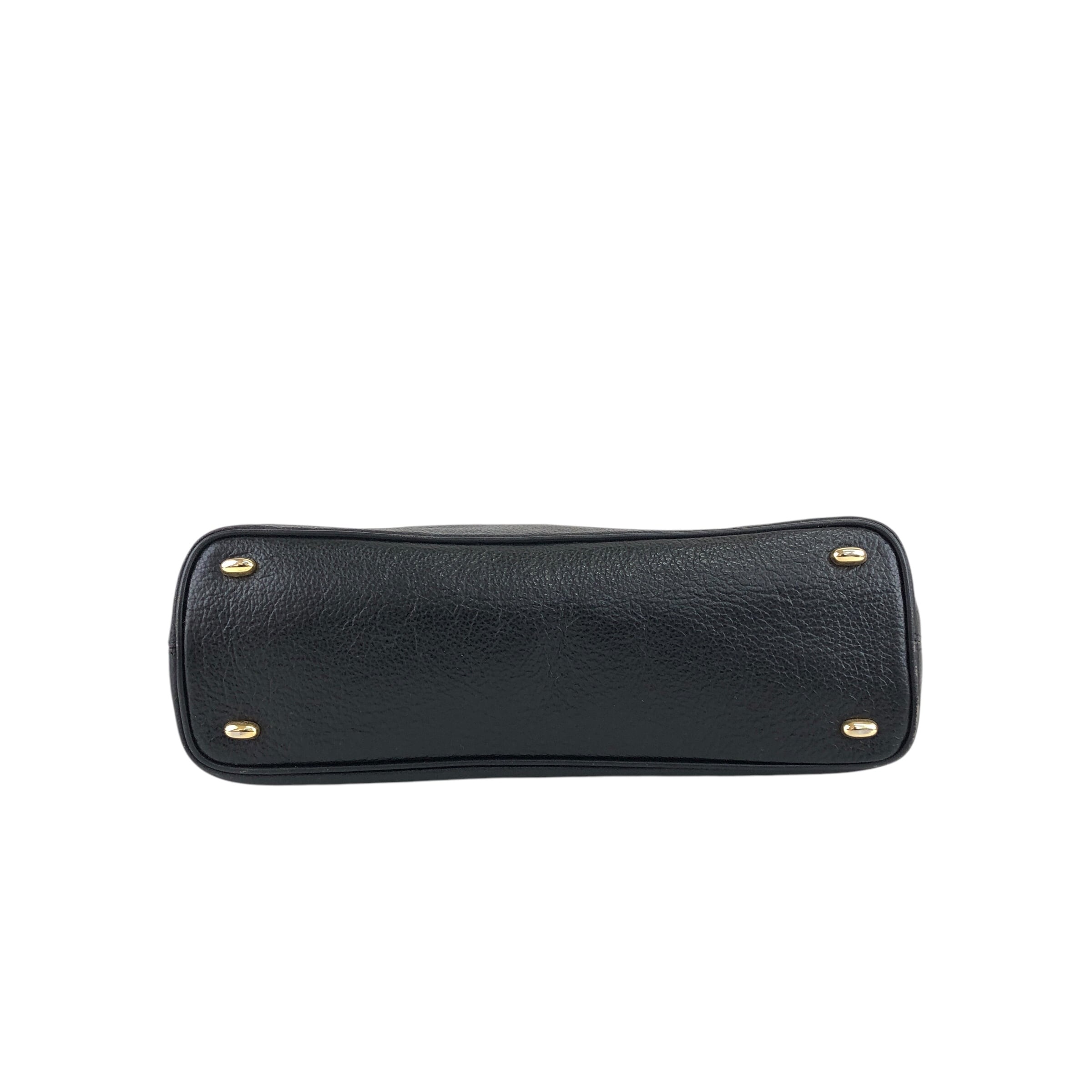 CELINE セリーヌ トートバッグ ブラック マンテル レザー vintage