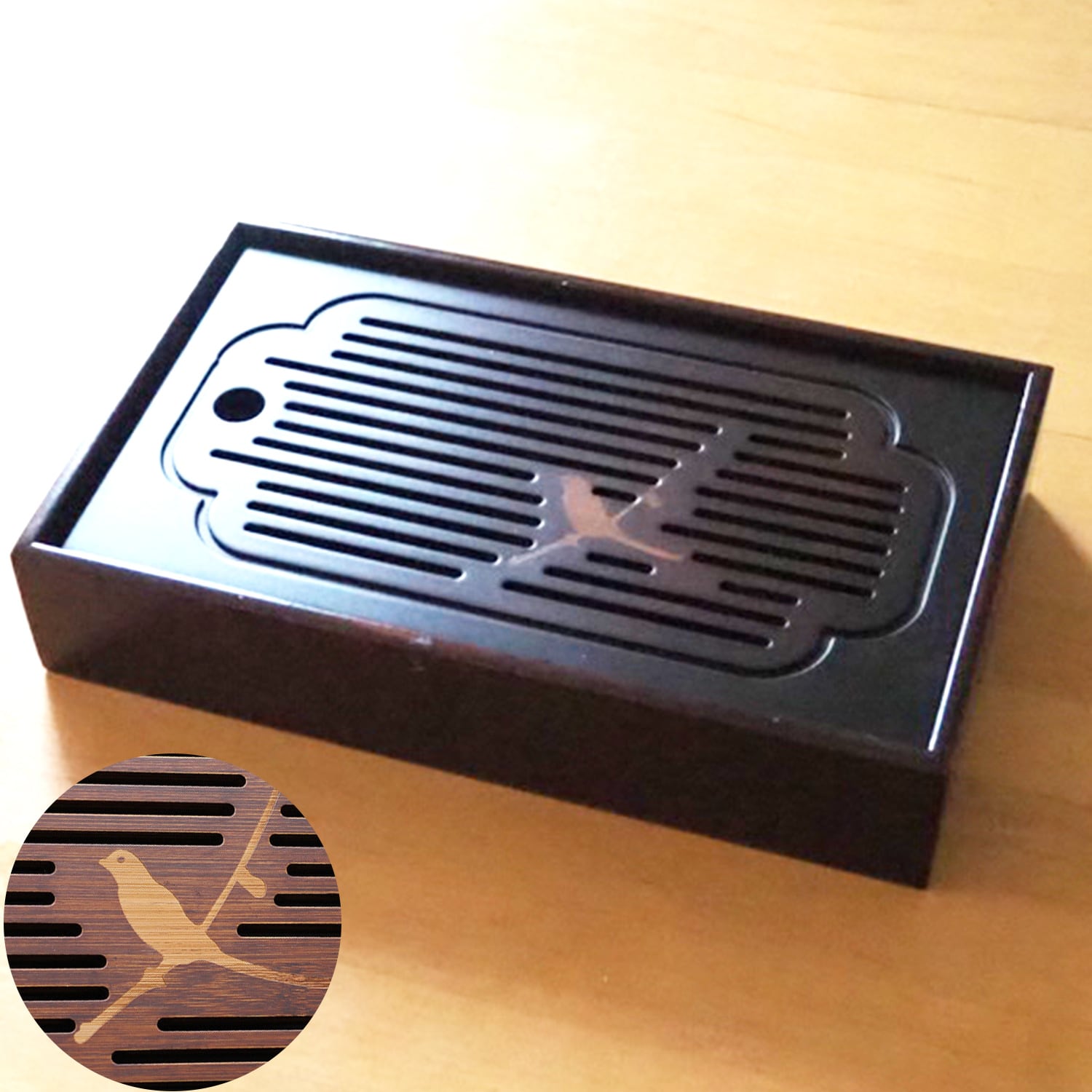 レトロ茶盤 鳥 ※キズ・カスレあり | 台湾茶と茶器のお店 かもめ茶店