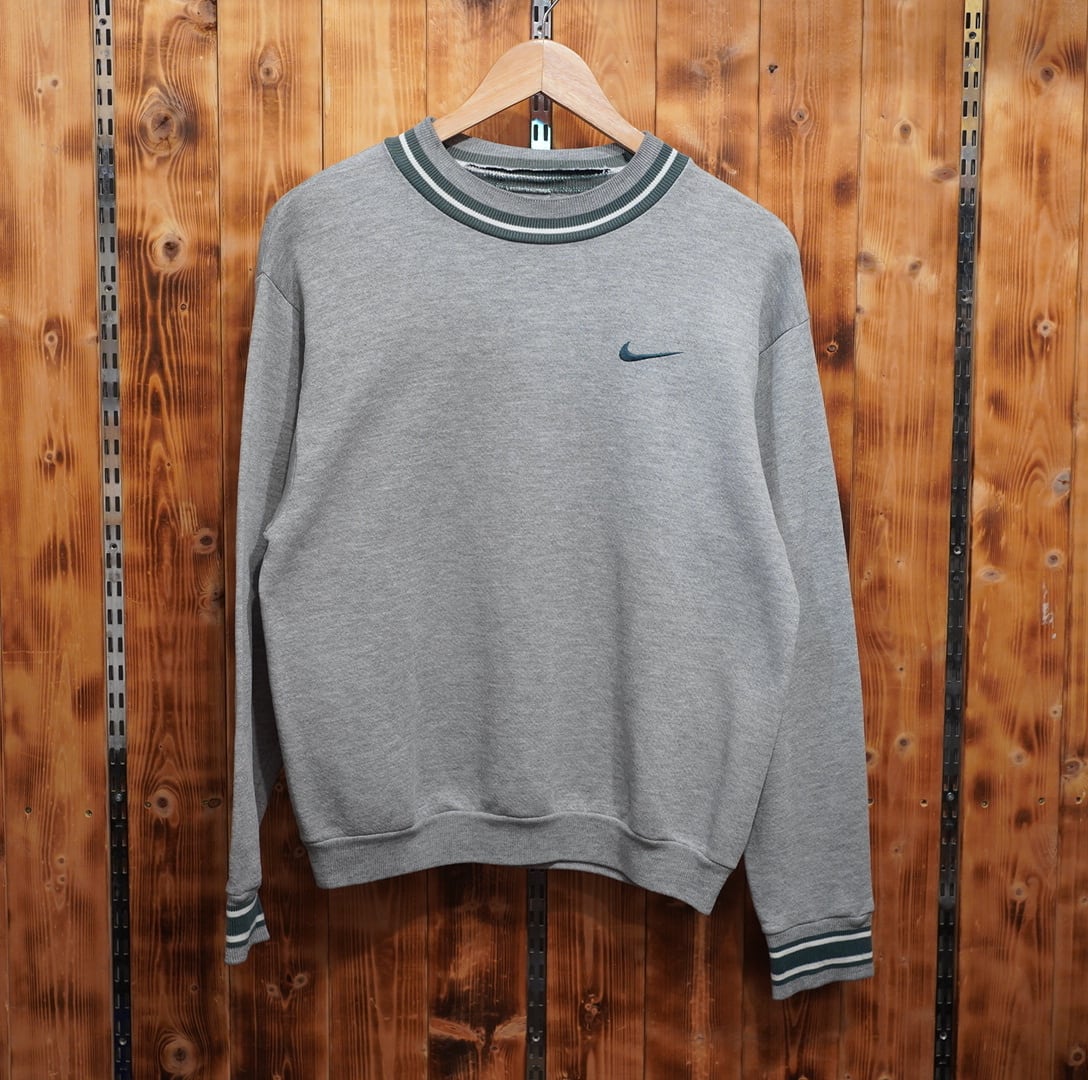 90s nike ロゴ スウェット ボーイズL/ナイキ