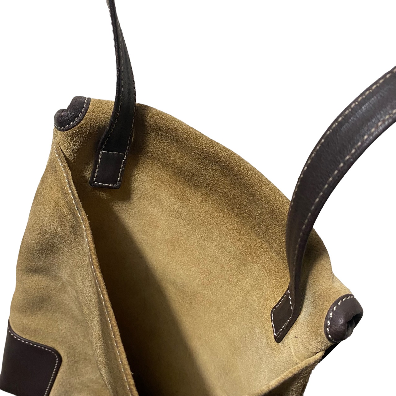 vintage LOEWE suede mini shoulder bag “AMAZONA”