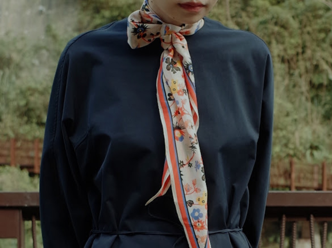 PÊIHU スカーフ｜菱形